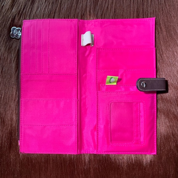 πSOLDπLily Bloom Floral Peace Sign Wallet - Picture 3 of 4